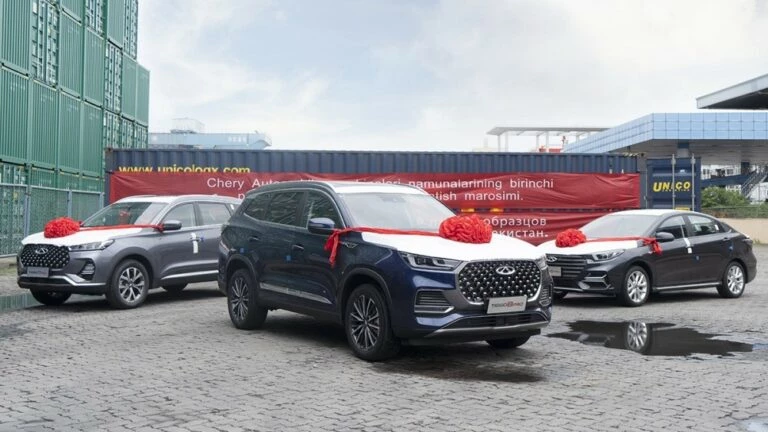 chery в Узбекистане