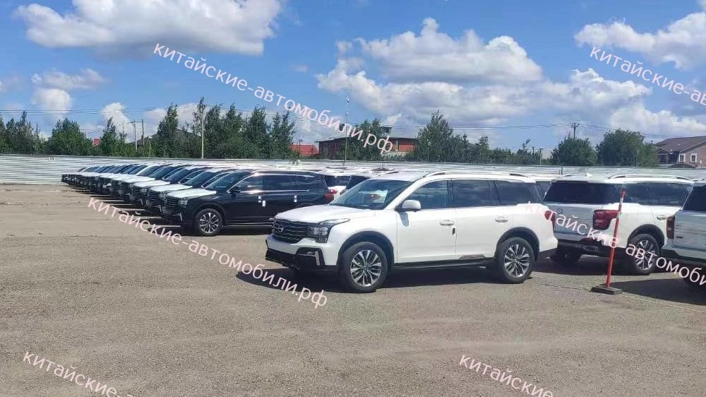 продажи GAC GS8 в России