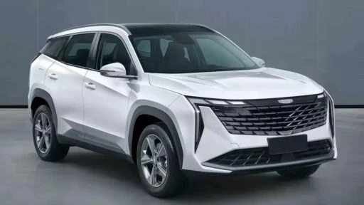 новый geely atlas фото