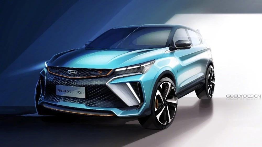 Новый Geely Coolray показали официально. Почему он вдвое «круче» прежнего новый Geely Coolray Cool спереди
