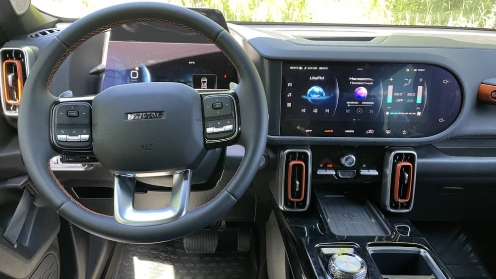 haval dargo тест салон