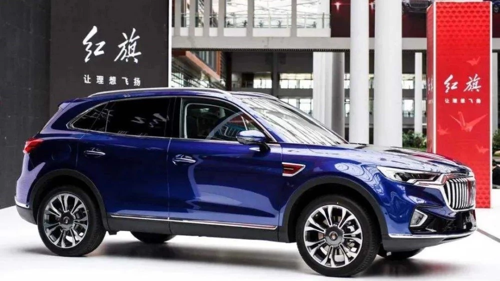 hongqi hs5 в россии