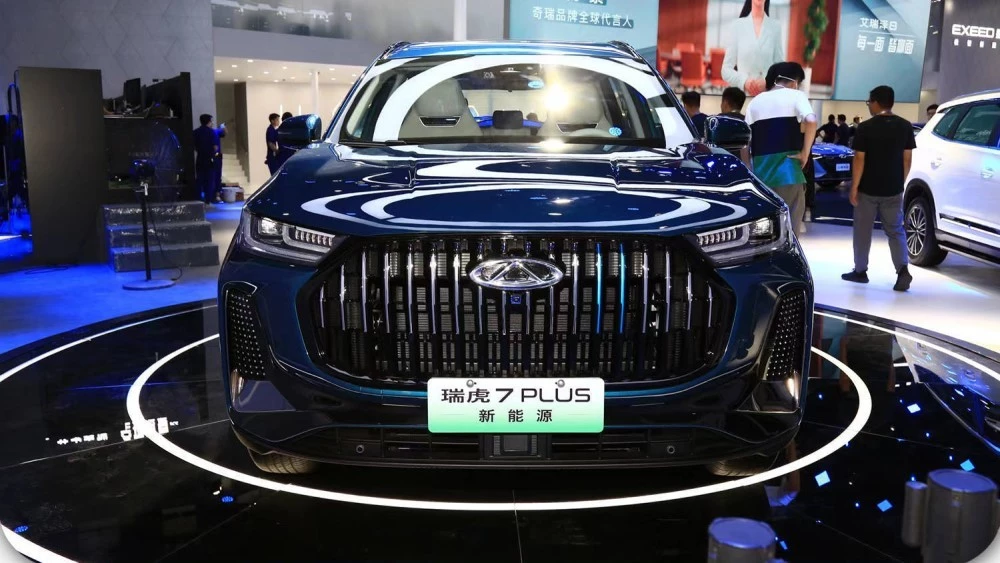 Chery Tiggo 7 Plus New Energy в Чэнду