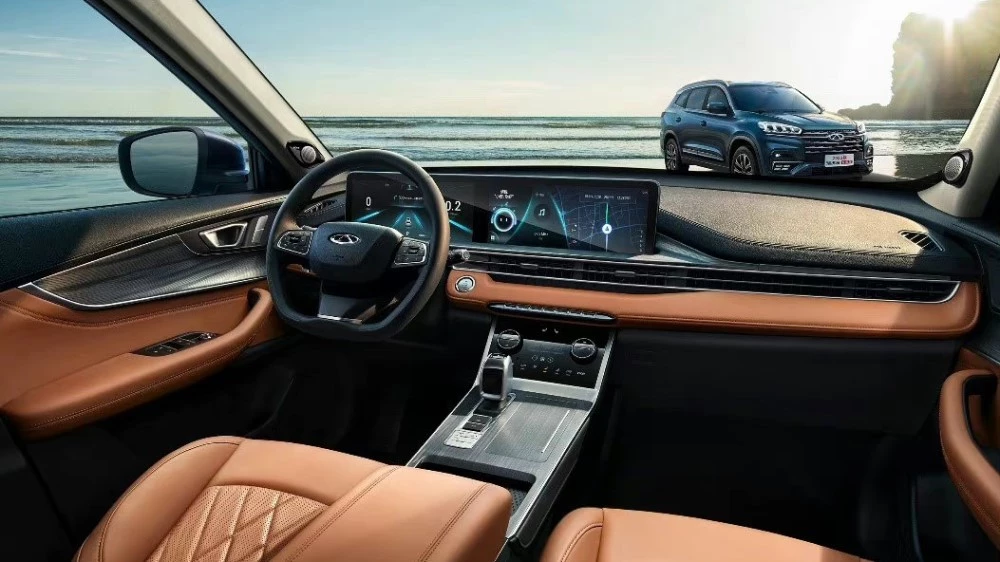 Обновленный Chery Tiggo 8 салон