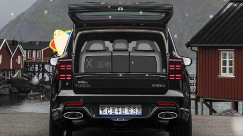 рендер chery tiggo 9