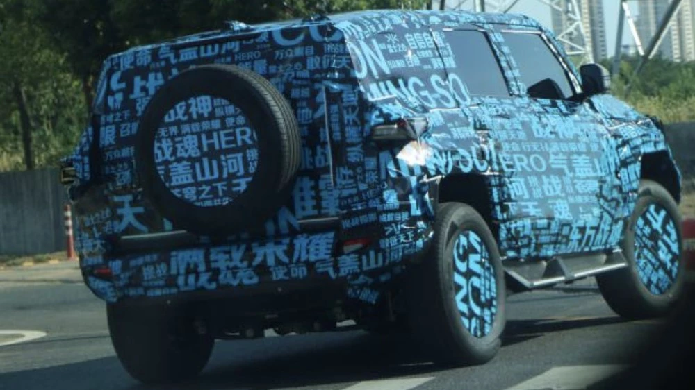 электрический внедорожник Dongfeng Warrior Mengshi М18-2