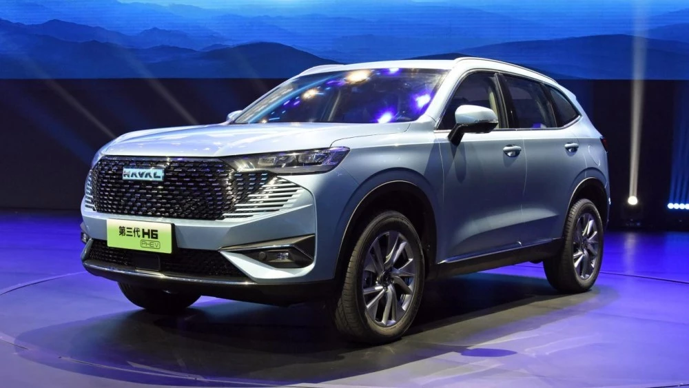 гибридный haval H6 новый логотип