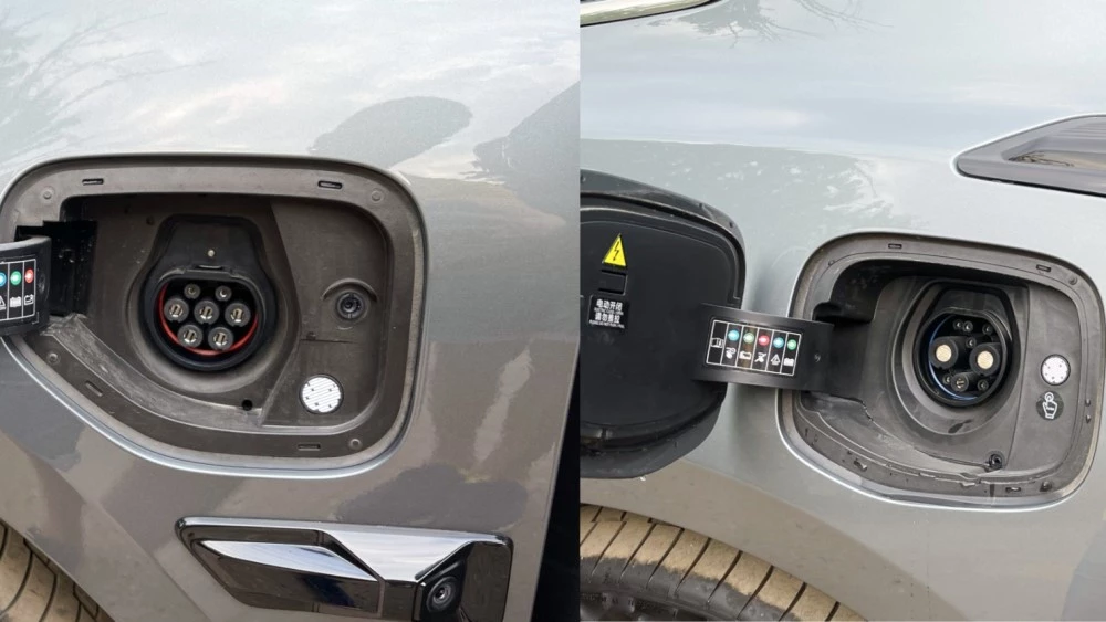 Zeekr 001 разъемы