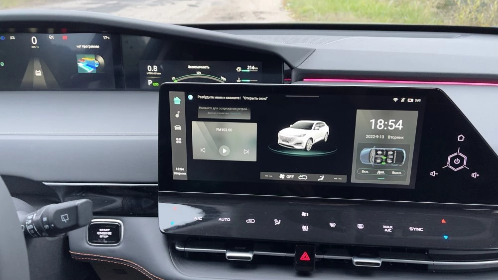 Changan Uni-K салон