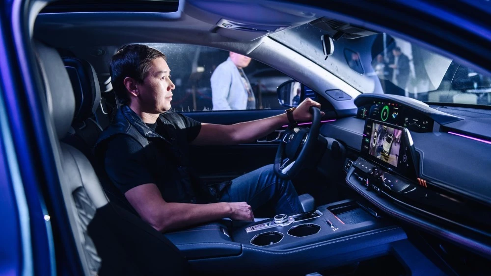 Changan Uni-K в Казахстане салон