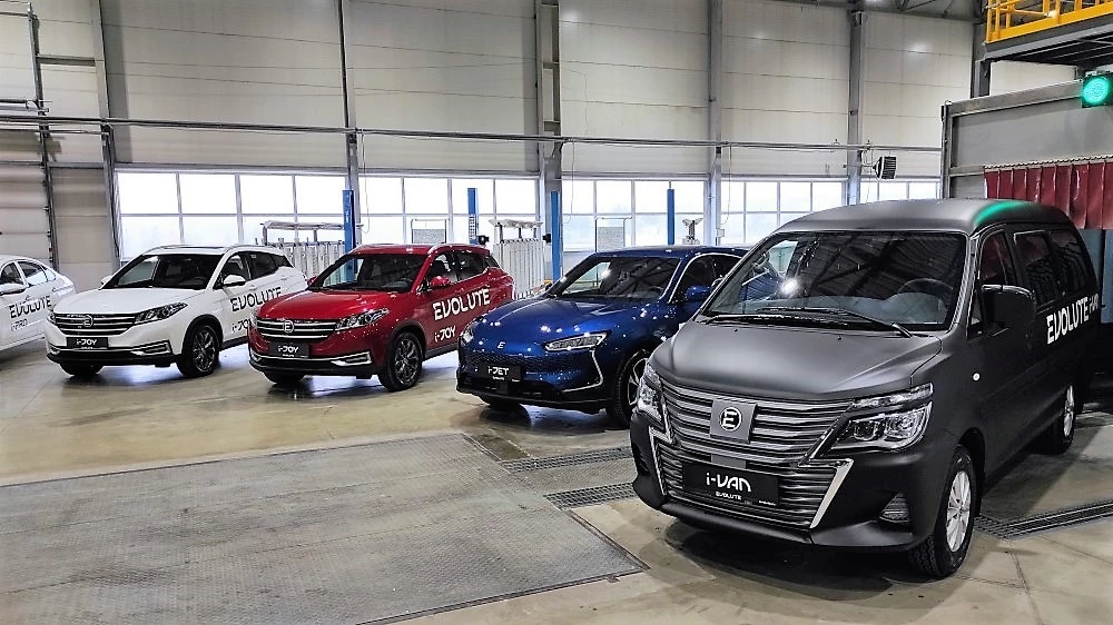 Производство автомобилей Evolute началось в России. 6 главных вопросов модельный ряд Evolute в России