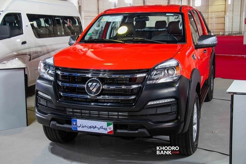 Foton Tunland IKD CO автосалоны в Иране