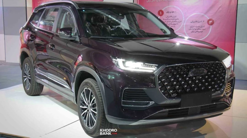 Fownix Chery Tiggo 8 Plus Kunpeng e+ автосалоны в Иране