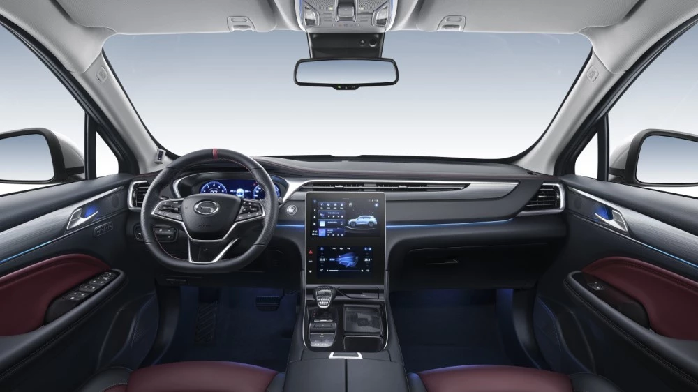 два GAC GS4 Plus рестайлинг салон