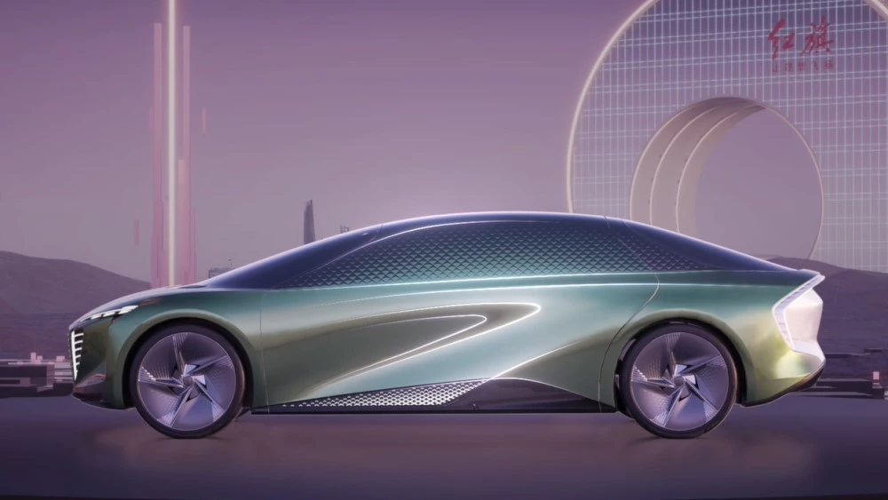 будущие новинки Hongqi E001