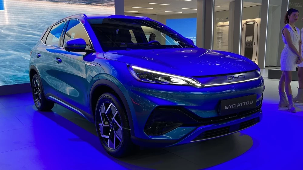 BYD Yuan Plus / Atto3 в Париже