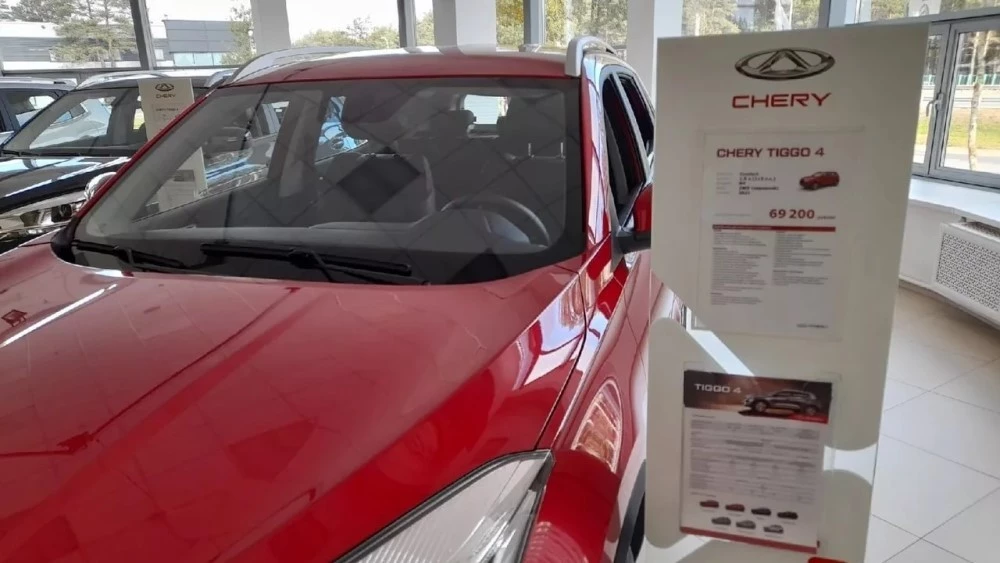 цены на автомобили chery в Беларуси