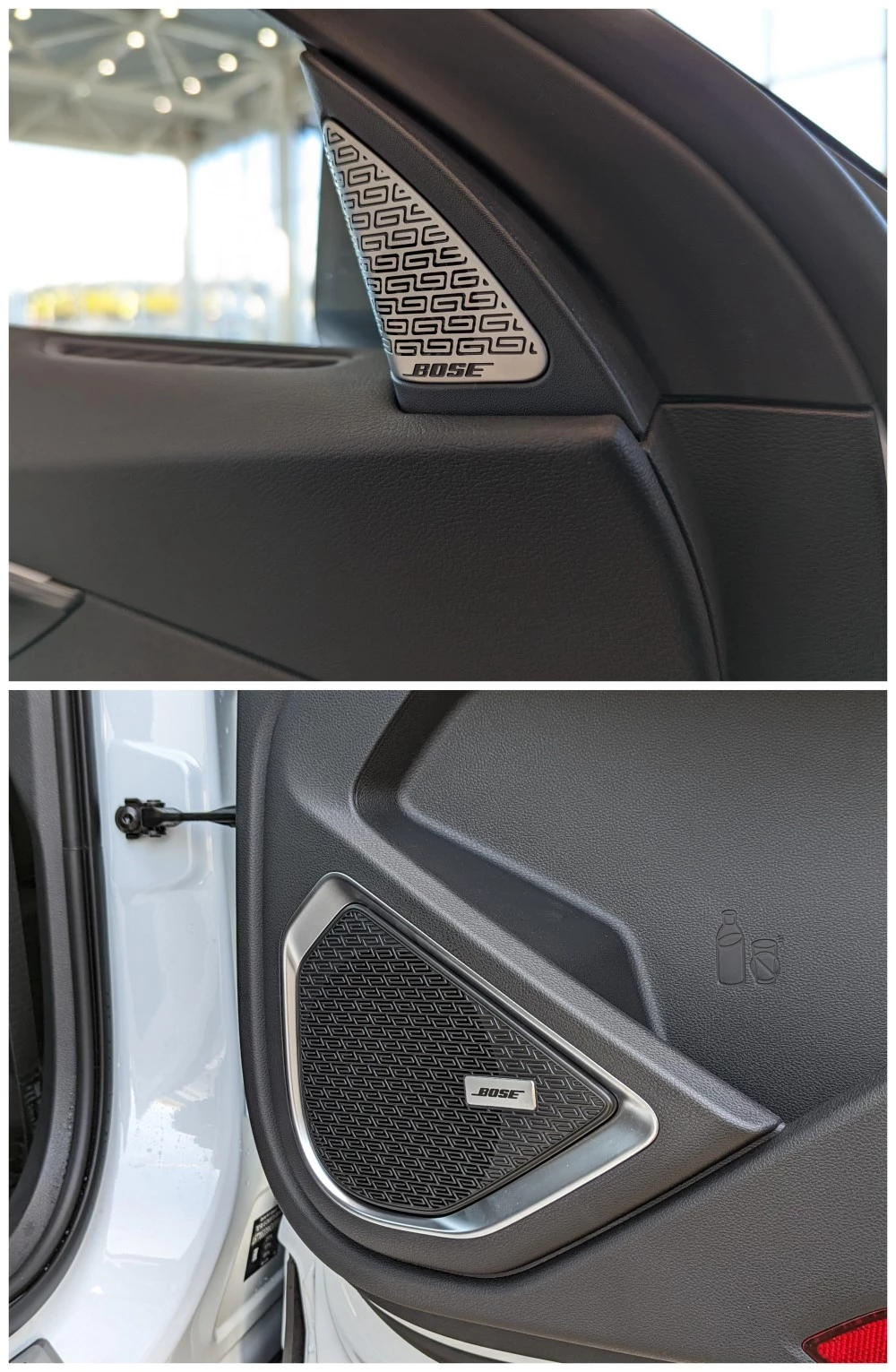 обновленный Geely Tugella аудиосисистема Bose