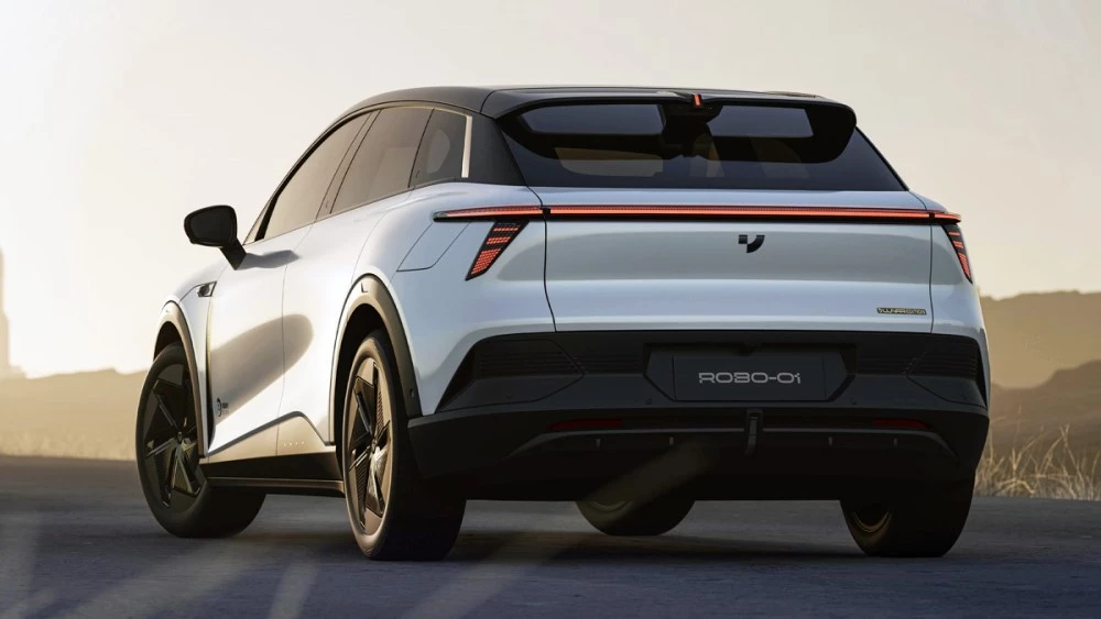 Jidu Robo-01 Lunar Edition сзади