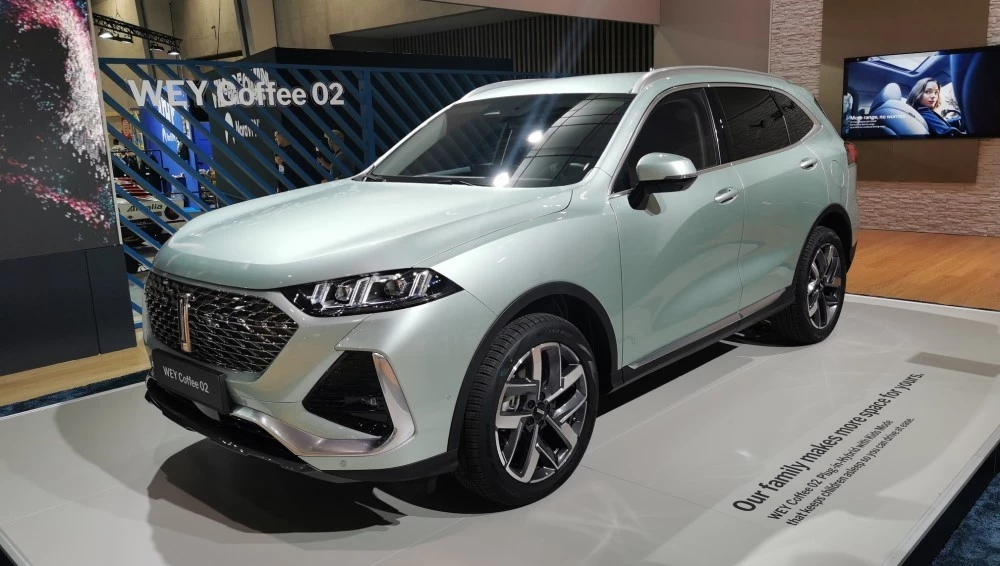 Wey Coffee 02 на автосалоне в Париже