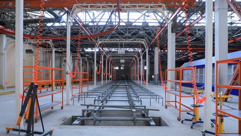 автозавод Central Asia Motors в Узбекистане