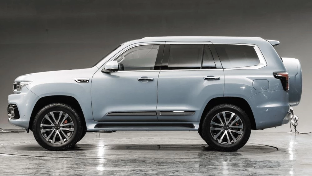 внедорожник Beijing BAIC BJ60 сбоку