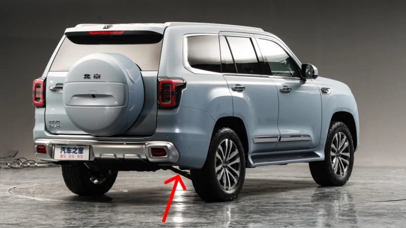 внедорожник Beijing BAIC BJ60 клиренс