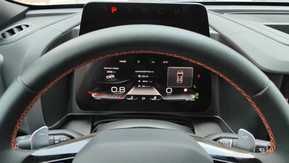 Haval Dargo приборная панель