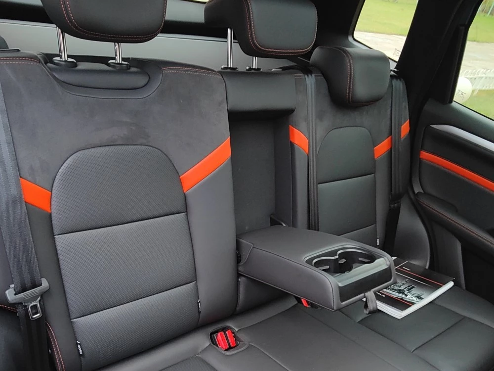 Haval Dargo второй ряд сидений