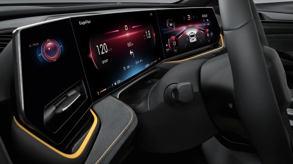 Changan Auchan X5 Plus салон мультимедиа