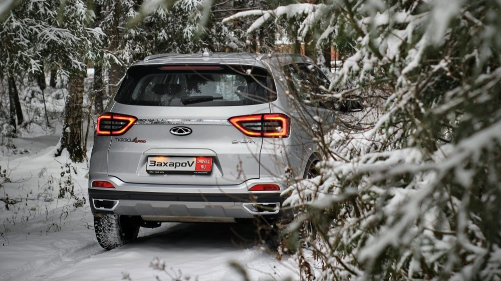 Chery Tiggo 4 Pro внешний вид проходимость