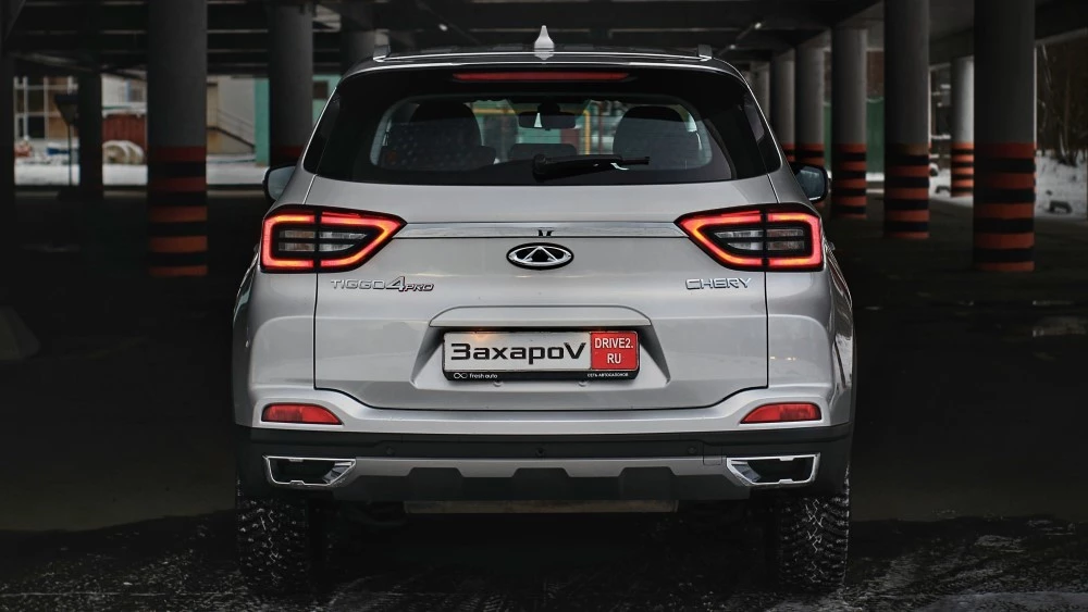 Chery Tiggo 4 Pro внешний вид сзади
