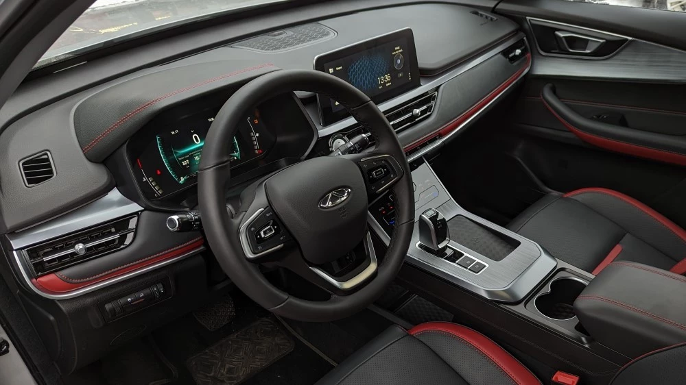 Chery Tiggo 4 Pro интерьер салон