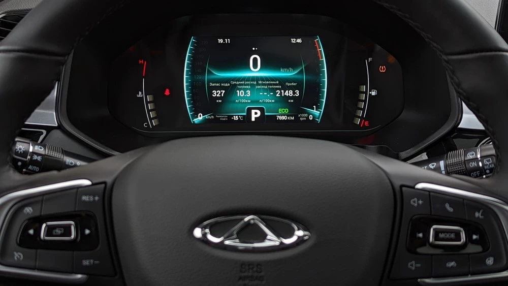 Chery Tiggo 4 Pro приборная панель