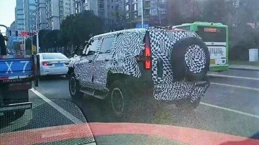 Dongfeng Mengshi M-Terrain сзади