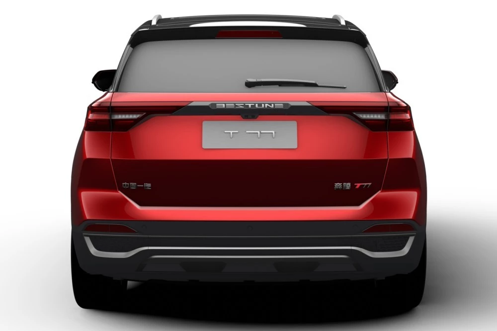 обновленный FAW Bestune T77 сзади
