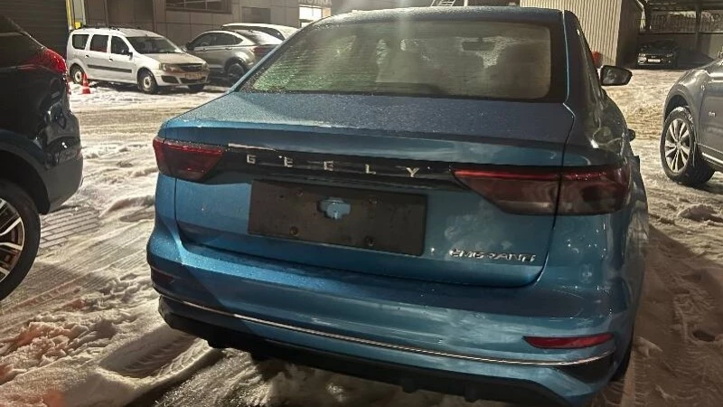 седан Geely Emgrand 7 New в Беларуси сзади