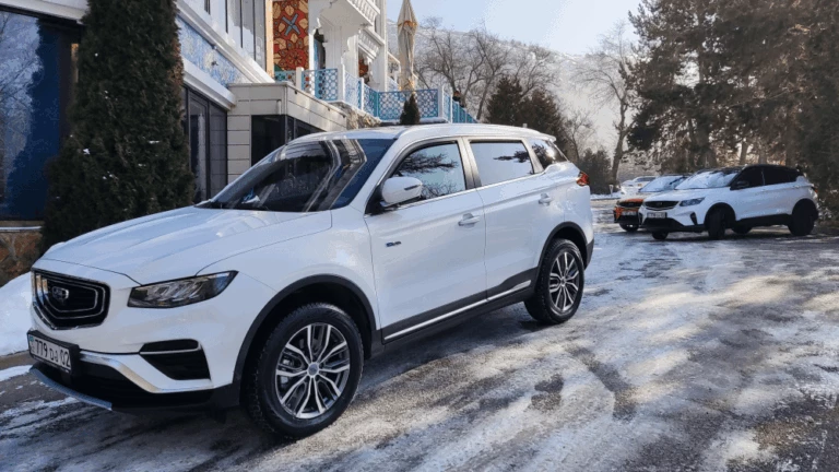 Geely Azkarra и Coolray в Казахстане