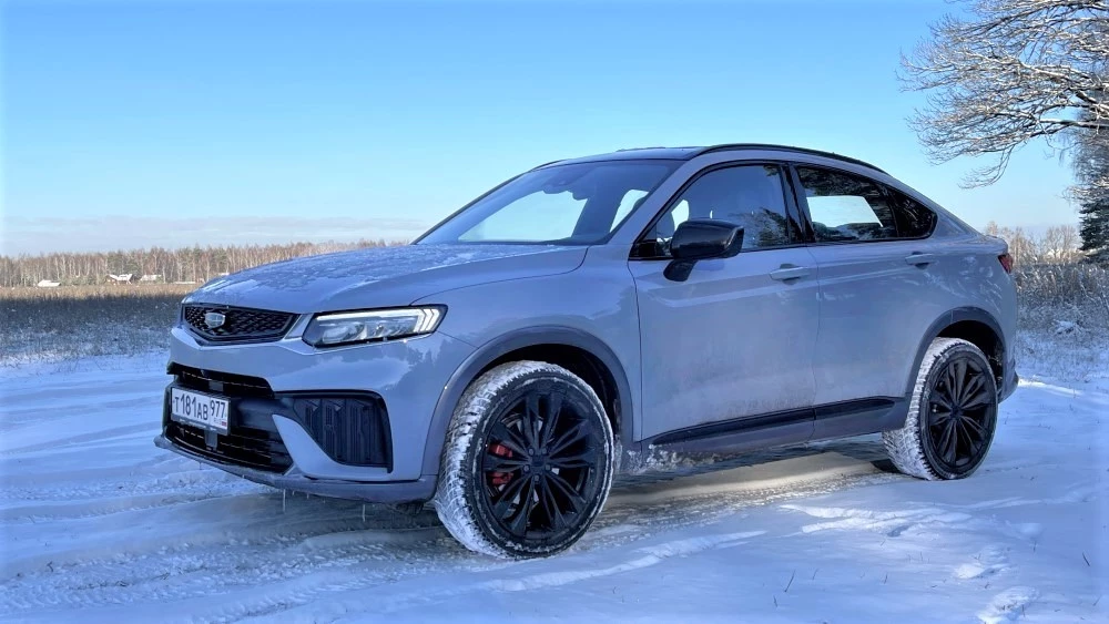 Geely Tugella рестайлинг спереди