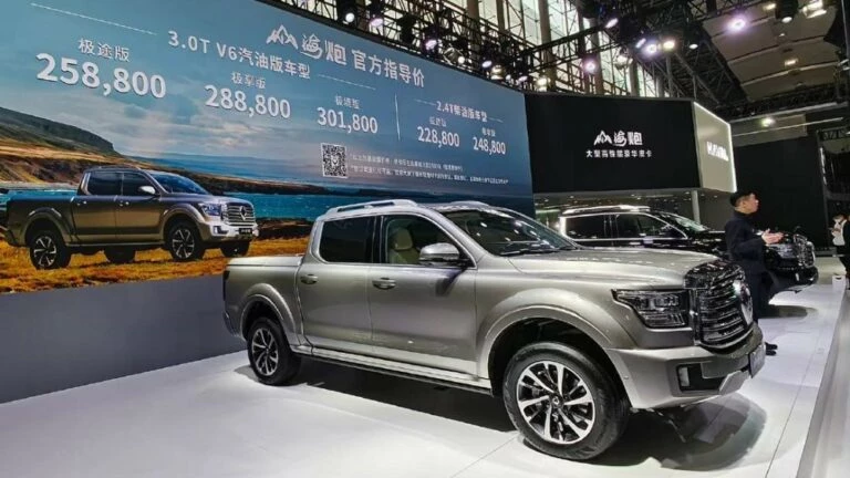 пикап Great Wall Shanhai Poer цены автосалон Гуанчжоу 2022