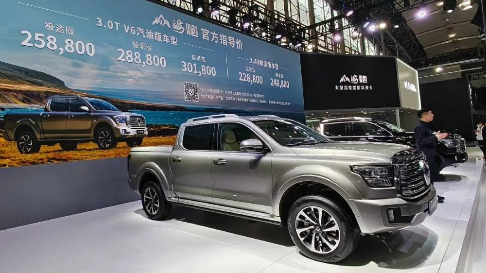 пикап Great Wall Shanhai Poer цены автосалон Гуанчжоу 2022
