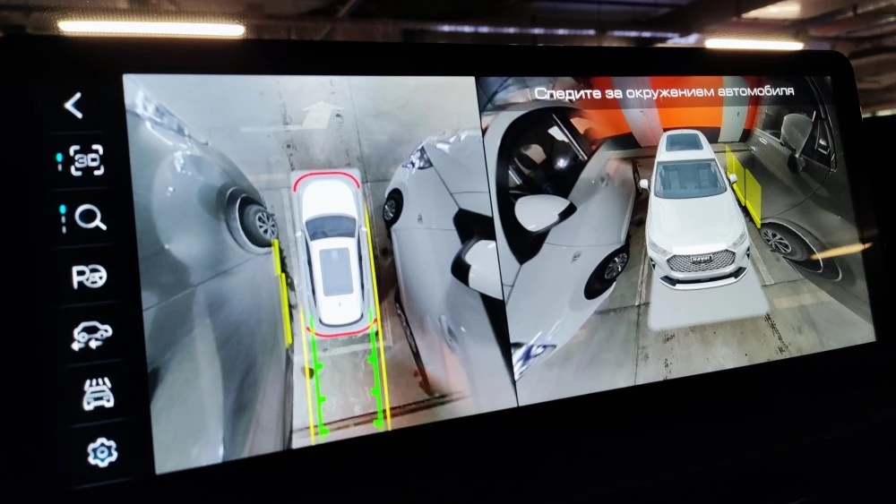 Haval H6 третьего поколения мультимедиа круговой обзор