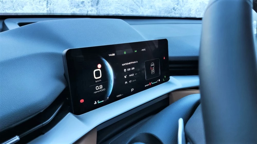 Haval H6 третьего поколения салон приборная панель