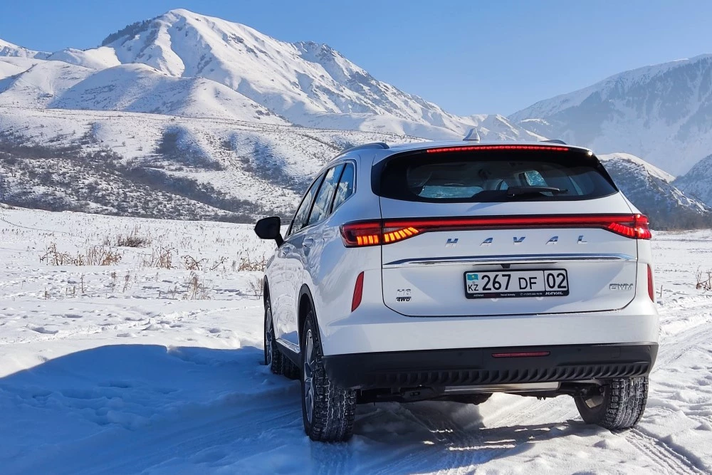 Haval H6 тест-драйв сзади Казахстан