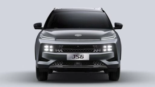 JAC JS6 цены и комплектации спереди