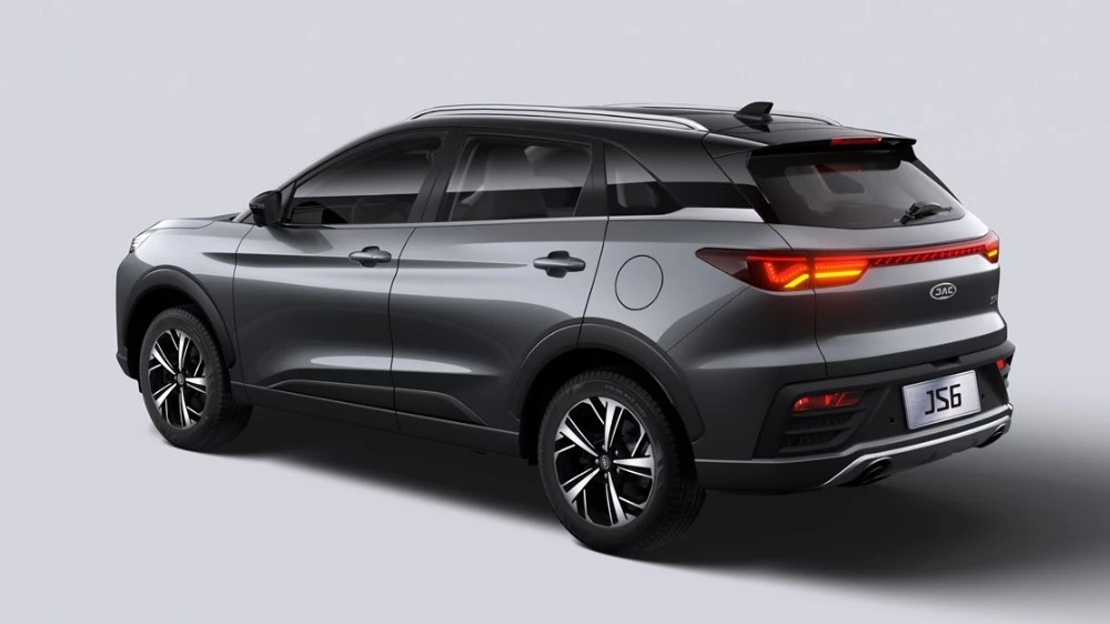 JAC JS6 цены и комплектации сбоку