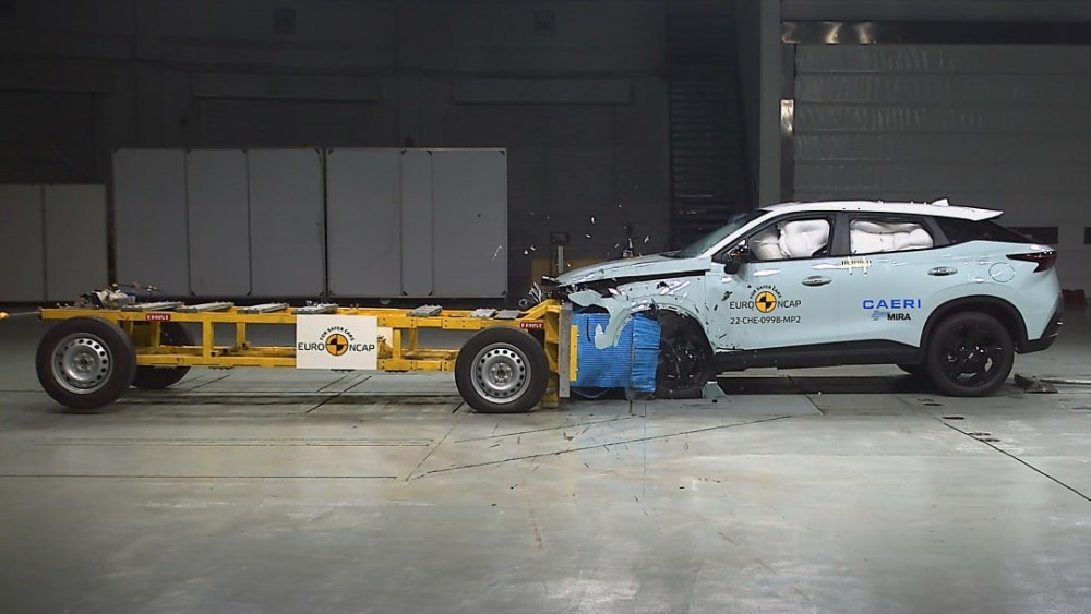 Omoda C5 краш-тест Euro NCAP