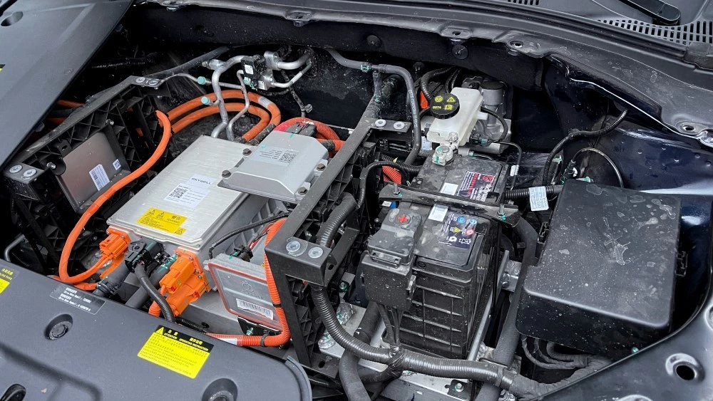 Skywell ET5 двигатель электрический