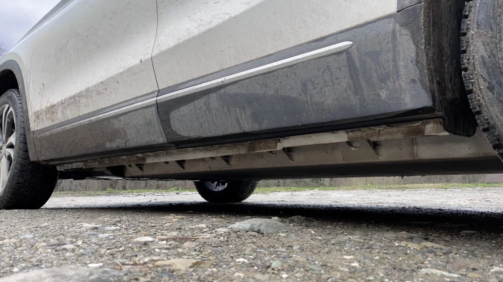 Skywell ET5 батарея днище