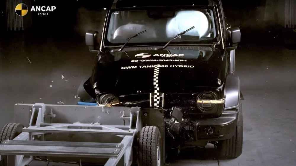 краш-тест внедорожник Tank 300 ANCAP Австралия